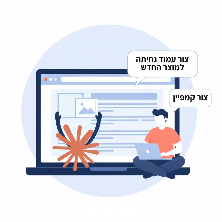 מפגש שאלות ותשובות לעבודה עם AI - כל רביעי בין 13:00 ל-14:00